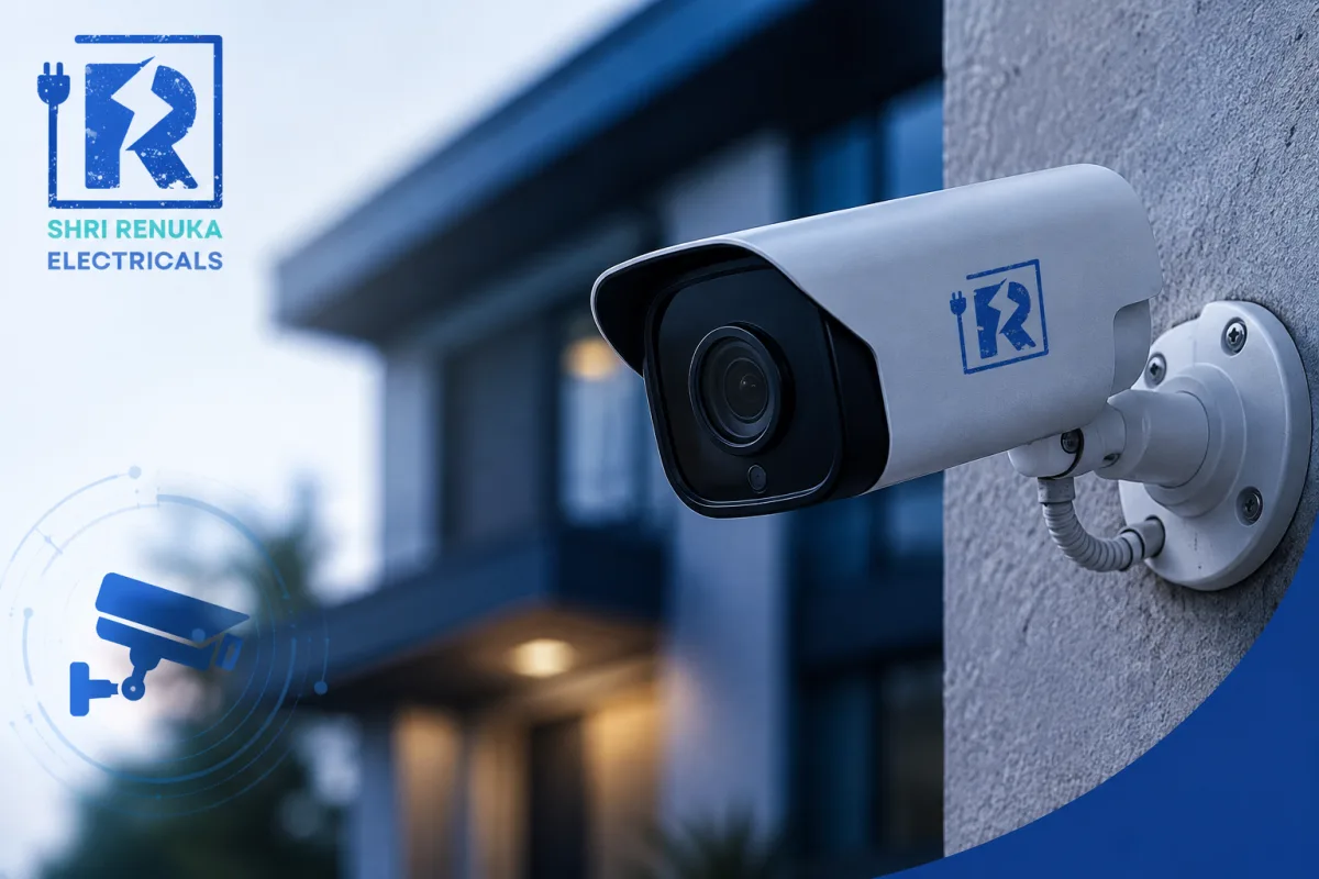 CCTV camera installation and wiring